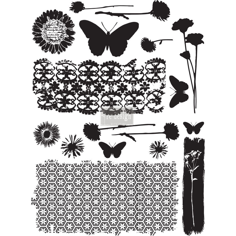 Redesign Adhesive Transfer - Spring Radiance 18"x24"