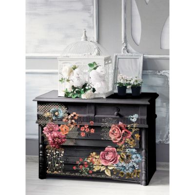 Redesign Adhesive Transfer – Nature & Scripts 18″x24″