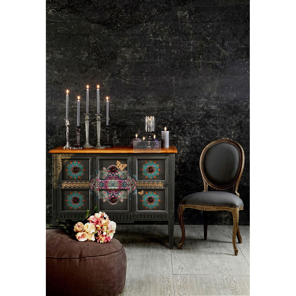 Redesign Adhesive Transfer – Rustic Elegance 18″x24″