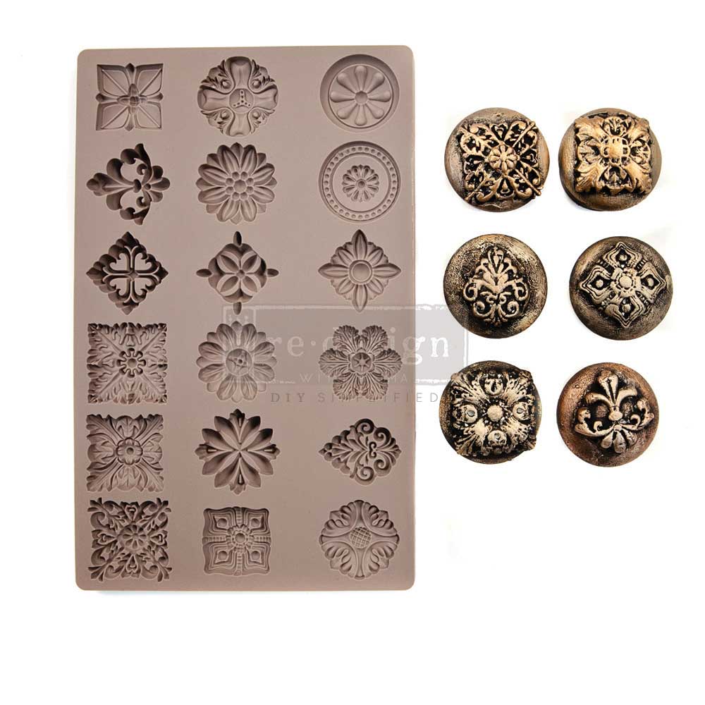 Redesign Décor Moulds® 5″x8″ – Curio Trinkets Copyright #VA0002319304