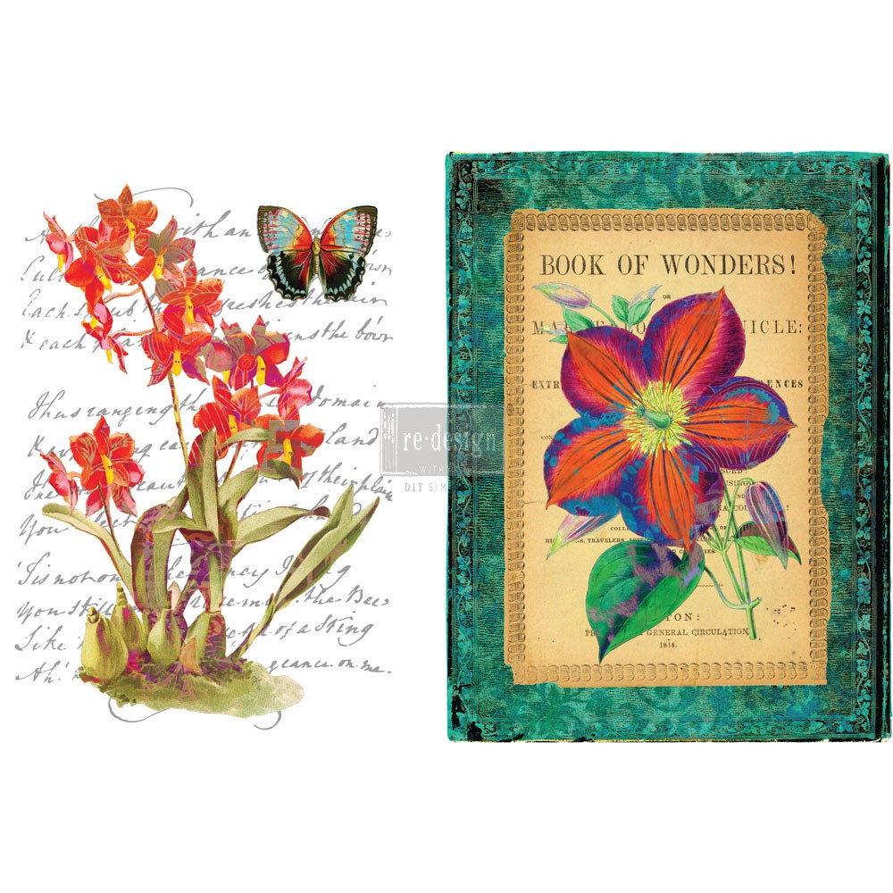 Redesign Décor Transfers® - Wondrous Flora 22"x 32"