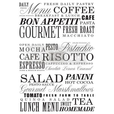 Redesign Décor Transfers®- Delicious Menu 23″x 31″