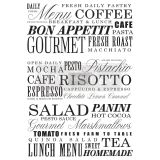Redesign Décor Transfers®- Delicious Menu 23"x 31"