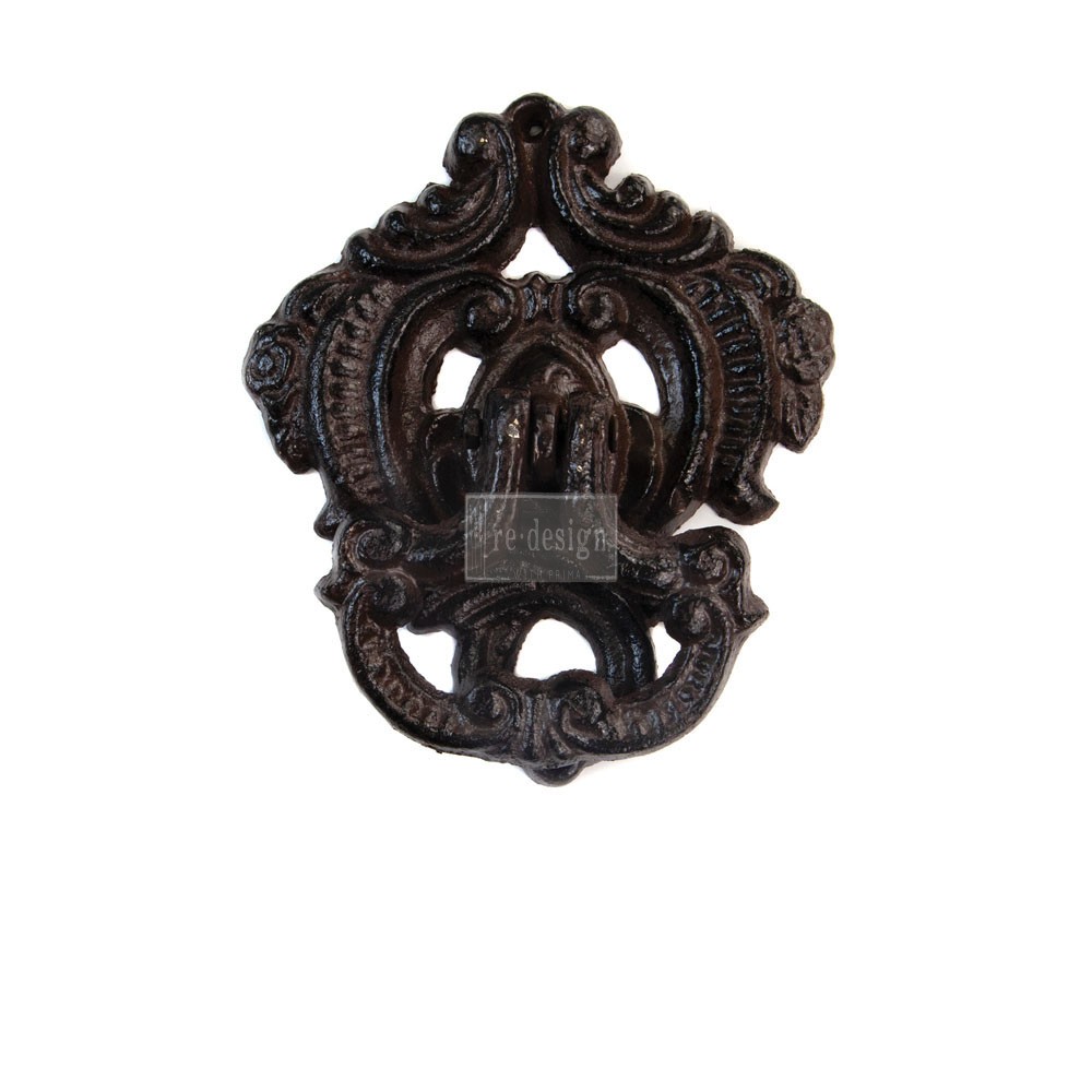 Redesign Cast Iron Knocker - Serenity Flourish Vintage Knocker