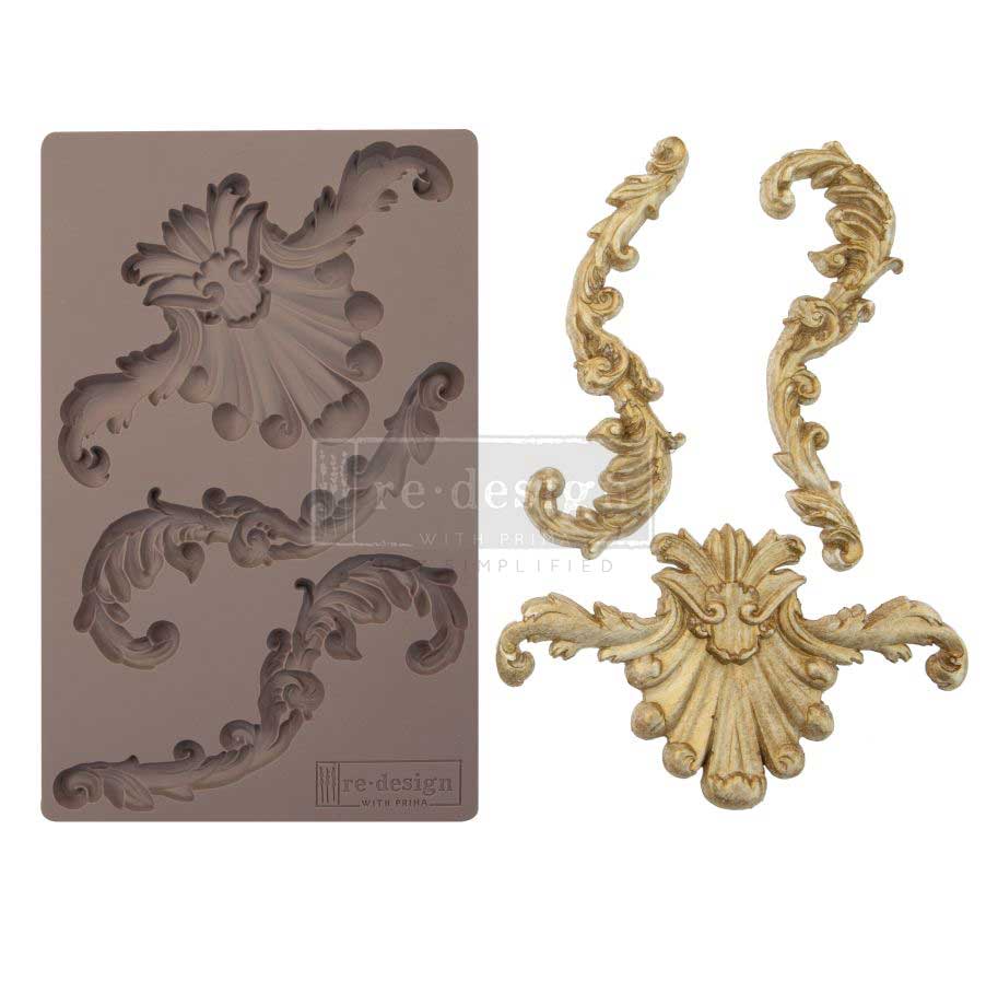Redesign With Prima Décor Moulds® – Greco Crest 5″x8″ – Copyright #VA0002330671