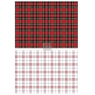 Redesign Décor Transfers® – Gingham Red size 23″x 33″