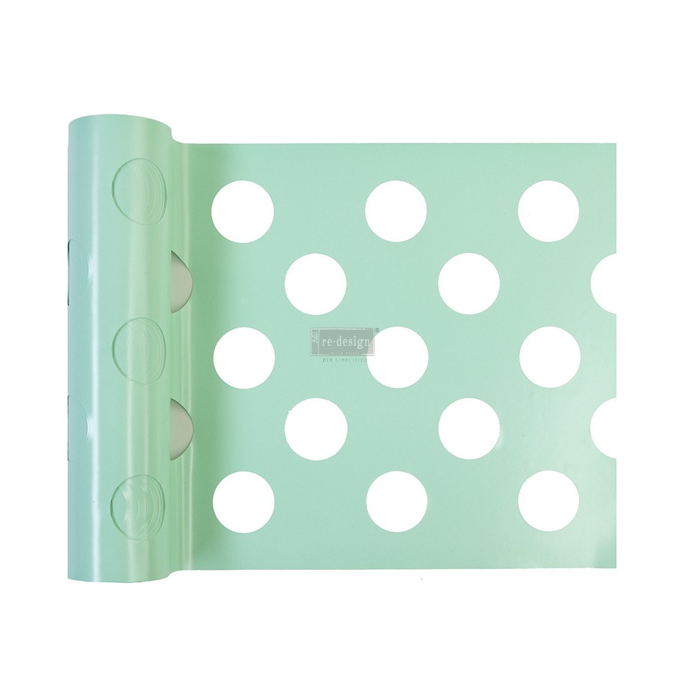 Redesign Stick & Style® – Multi-Large Dot – 1 roll – 7in x 3yds (6″ design)