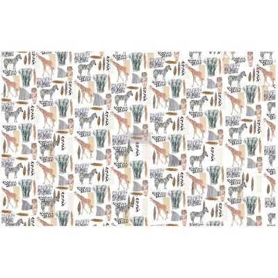 Découpage Décor Tissue Paper – Safari – 2 sheets (19″ x 30″)