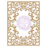 Chipboard Diecut - Vine Frame -  1 pc