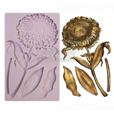 Redesign Decor Moulds® – Grandeur Flora – 8″x5″, 8mm thickness Copyright #VA0002330074