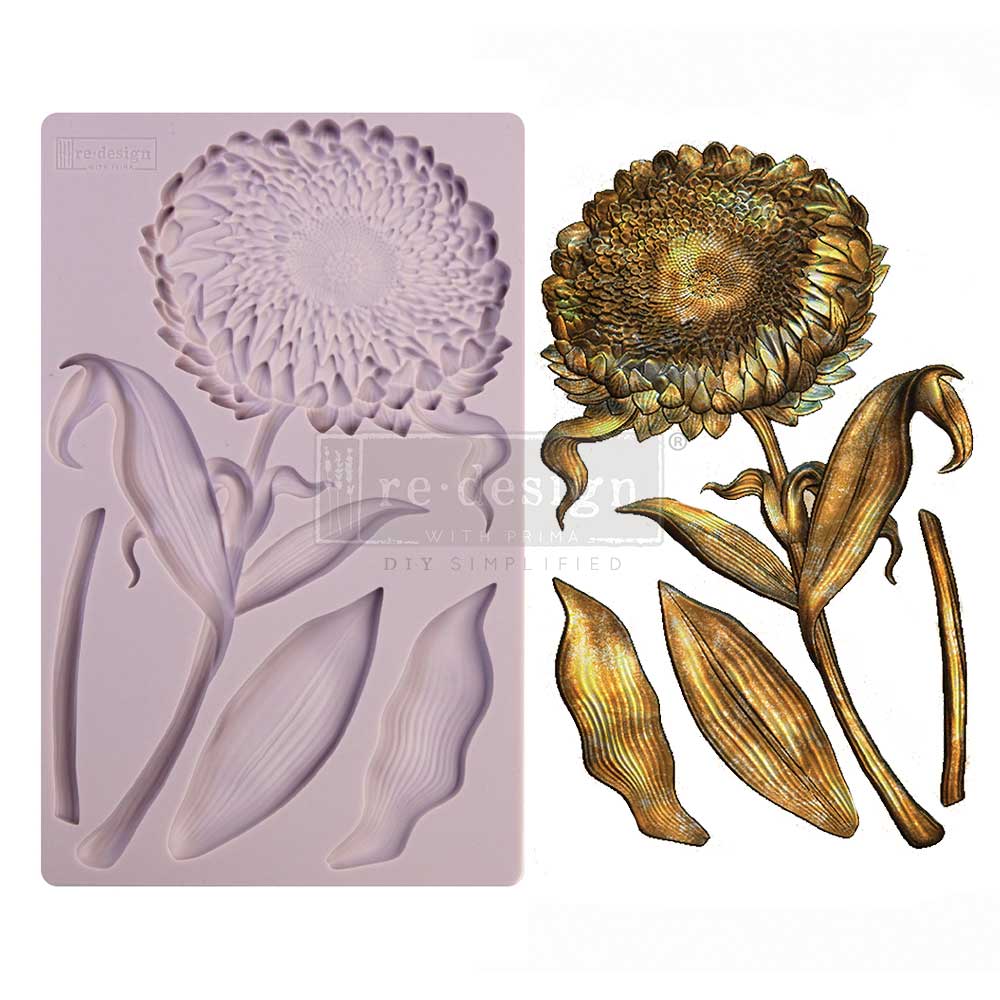 Redesign Decor Moulds® – Grandeur Flora – 8″x5″, 8mm thickness Copyright #VA0002330074