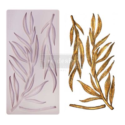 Redesign Decor Moulds® – Simple Greenery – 5″x10″, 8mm thickness Copyright #VA0002326260