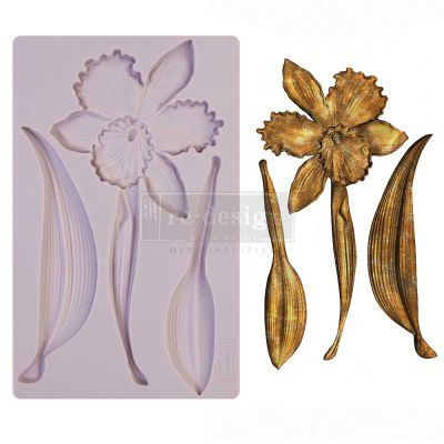 Redesign Decor Moulds® – Wildflower – 8″x5″, 8mm thickness Copyright #VA0002330076