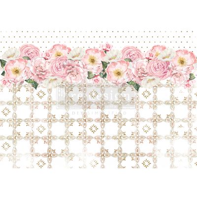 Redesign Decor Rice Paper – Tranquil bloom – 11.5″ x 16.25″