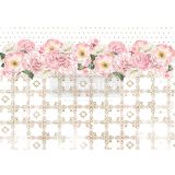 Redesign Decor Rice Paper - Tranquil bloom - 11.5" x 16.25"