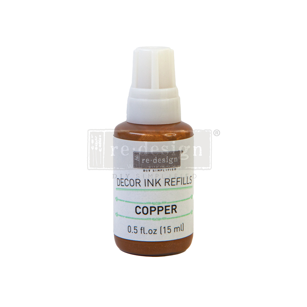 Redesign Decor Ink Refill - Copper - 0.5 oz refill