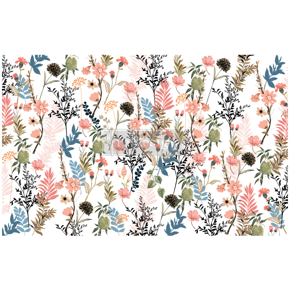 Redesign Decoupage Décor Tissue Paper - Pretty Meadows - 1 sheet