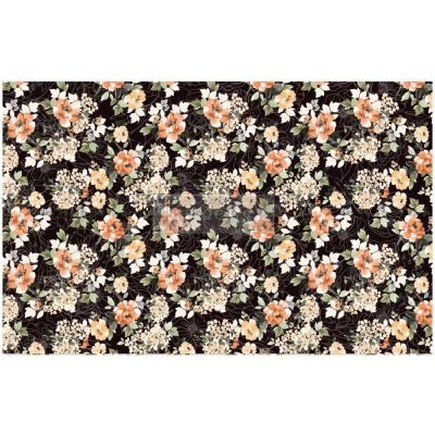 Redesign Decoupage Décor Tissue Paper – Midnight Amber – 1 sheet, 19″x30″