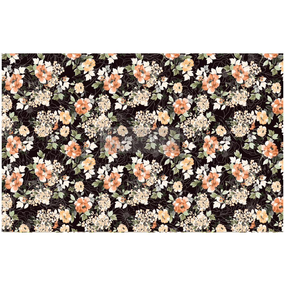 Redesign Decoupage Décor Tissue Paper - Midnight Amber - 1 sheet