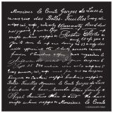 Redesign Stencil - Script 18x21 - sheet size 18"x21"