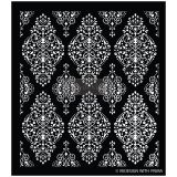 Redesign Stencil - Diamond Flourish 17.25x21 - sheet size 17.25"x21"