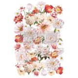 Decor Transfers® - Pretty in Peach - total sheet size 24"x35"
