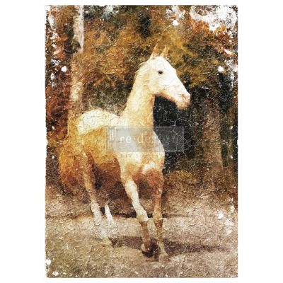 Redesign A1 Decoupage Rice Paper (Mulberry Tissue Paper) – White Majesty 23.4″X33.1″