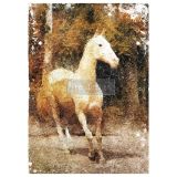 Redesign A1 Decoupage Rice Paper - White Majesty
