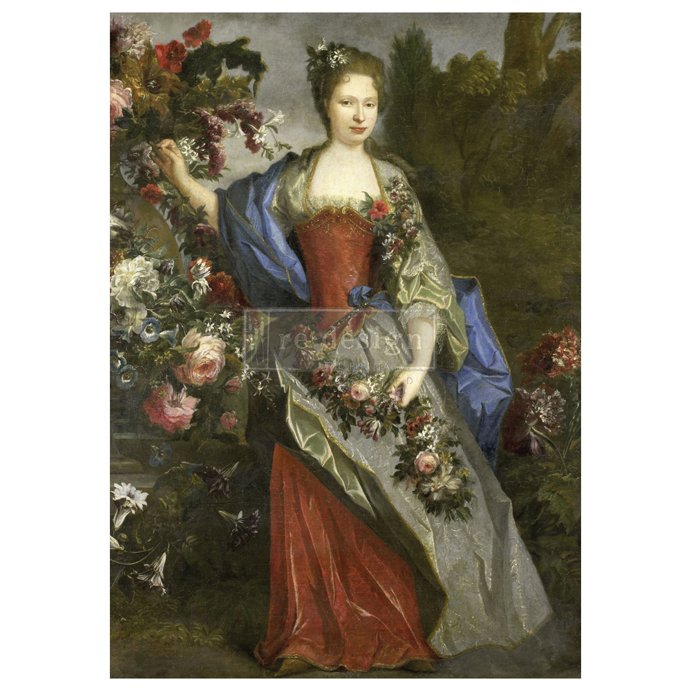 Redesign A1 Decoupage Rice Paper - Royal Garden
