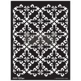 Redesign Stencil -  CECE Gothic Trellis 18x25.5 - sheet size 18"x25.5"
