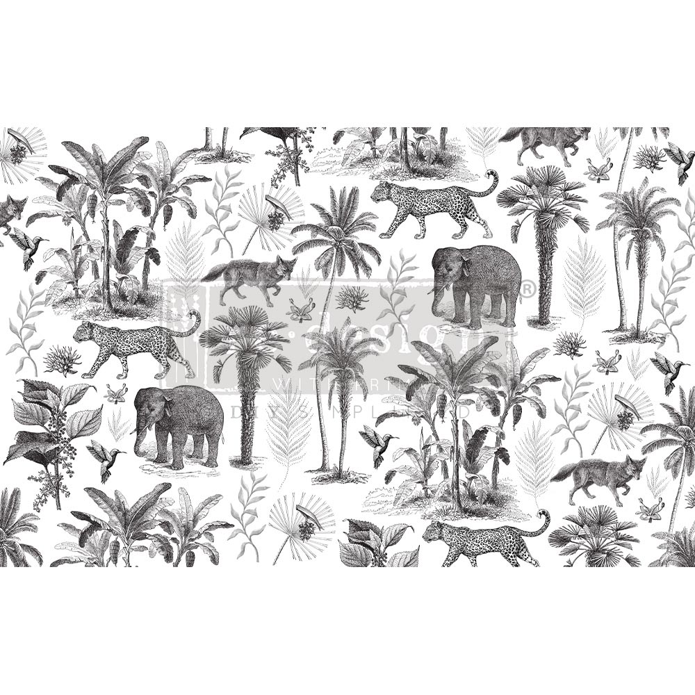Decoupage Decor Tissue Paper - Wild Savanna - 1 sheet