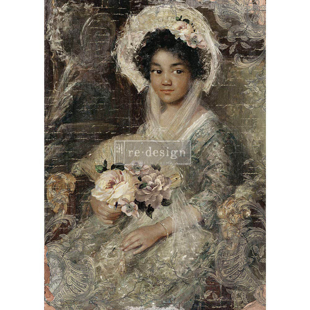 A1 rice paper – Beautiful Portrait – 1 sheet, A1 size