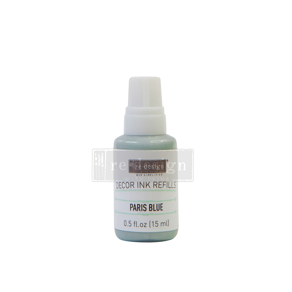 Decor Ink Refill – Paris Blue – 1 bottle, 15ml