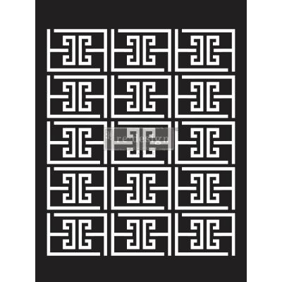 Decor Stencils® – Something Geometric – 1 pc, sheet size 9″x12″- Laser cut on 16 mil Mylar