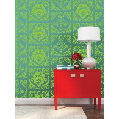 Decor Stencils® Cece – Mix & Style – Damask Elements – 5 pcs, 12″x12″ sheet size each – Laser cut on 16 mil Mylar