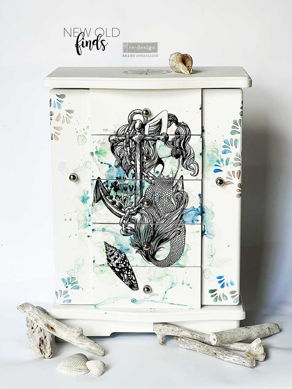 Small Transfers – Mermaid Treasure – 3 sheets, 6″x12″