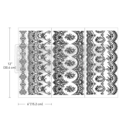 Small Transfers – Vintage Wallpaper II – 3 sheets, 6″x12″