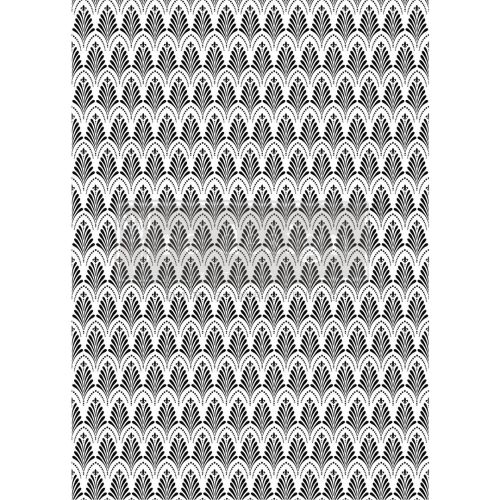 DECOR TRANSFERS® – HARMONIOUS FAN – TOTAL SHEET SIZE 24″X35″, CUT INTO 2 SHEETS