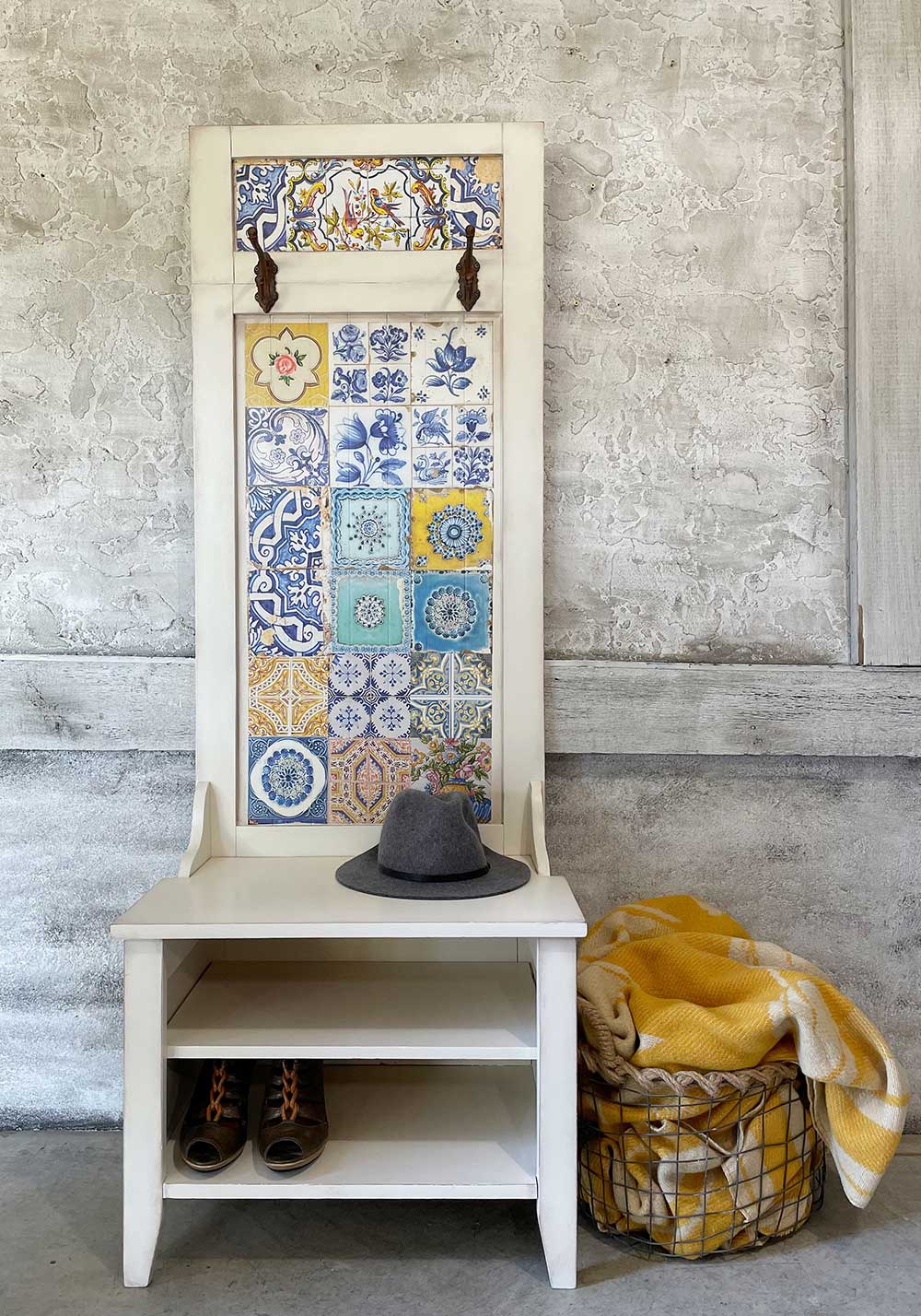 DECOR TRANSFERS® – CERAMIC TILES ll – TOTAL SHEET SIZE 24″X35″, CUT INTO 2 SHEETS