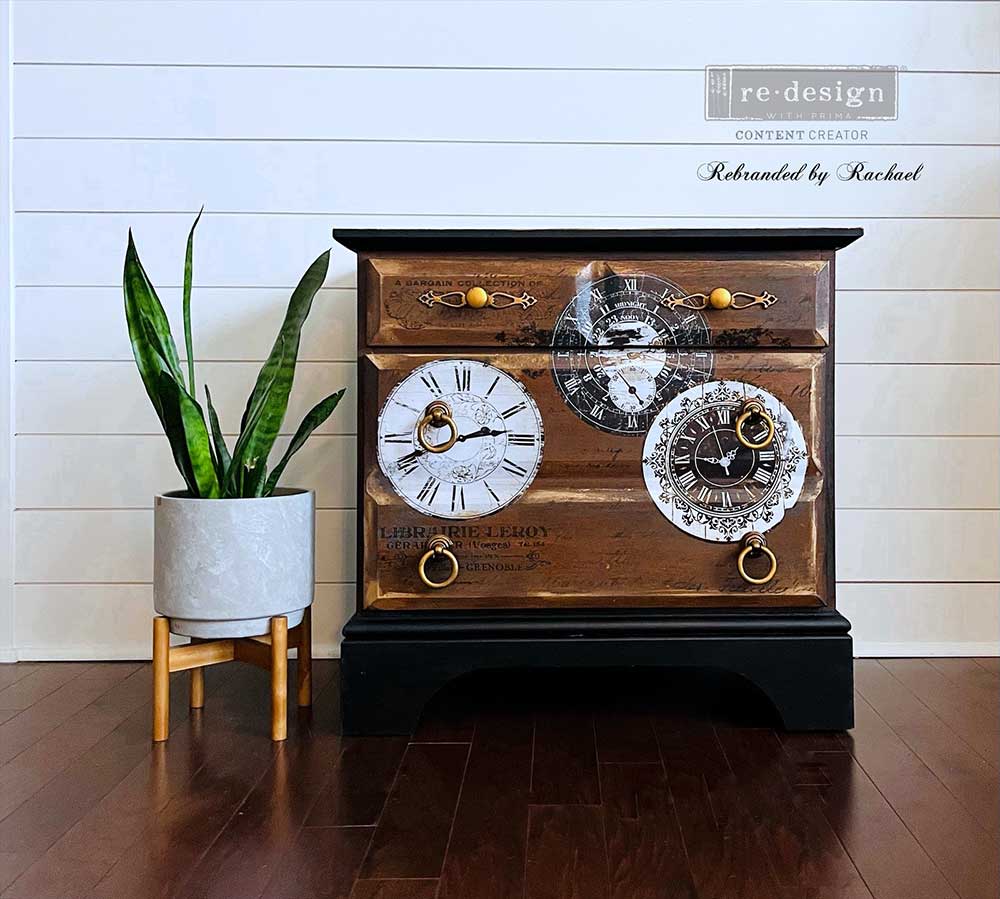 Middy Transfers® – Vintage Clocks – 3 sheets, 8.5″x11″
