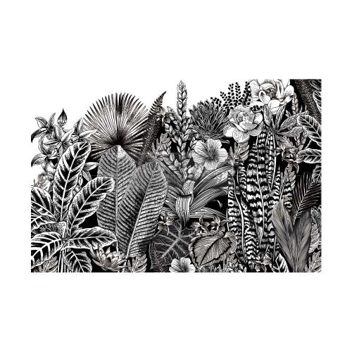 Decor Transfers® 24×35 – Abstract Jungle – total sheet size 24″x35″, cut into 2 sheets