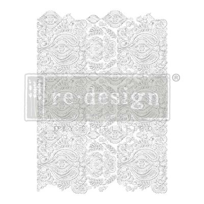 Decor Transfers® 24×35 – White Engraving – total sheet size 24″x35″, cut into 3 sheets