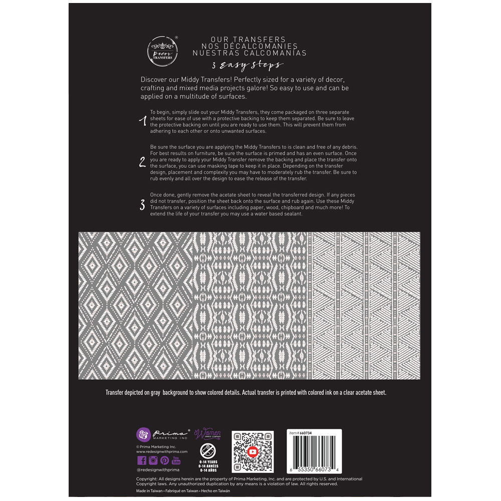 Middy Transfers® – Woven With Love – 3 sheets, 8.5″x11″