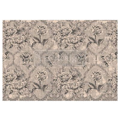 A1 Decoupage Fiber – Antique Laces – 1 sheet, A1 size