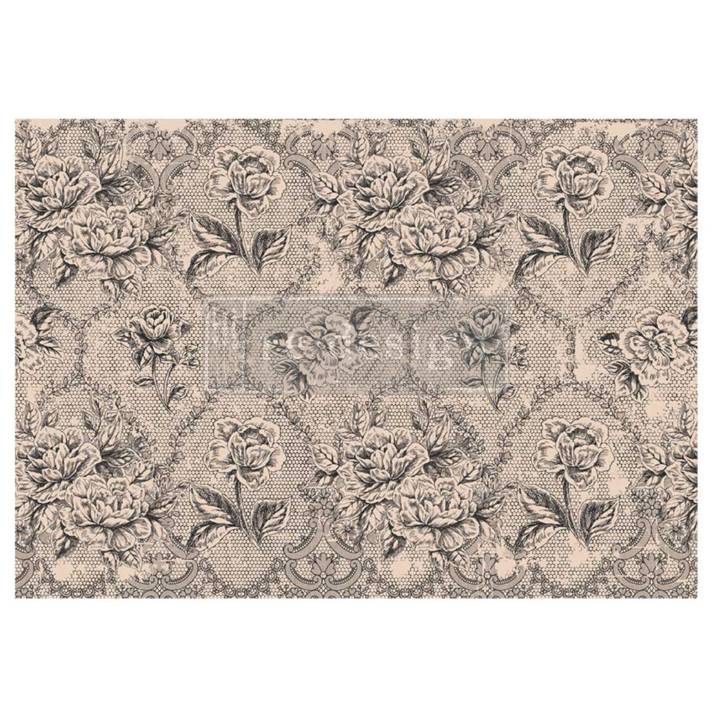 A1 Decoupage Fiber – Antique Laces – 1 sheet, A1 size