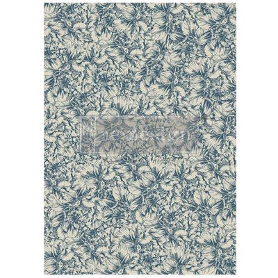 A1 Decoupage Fiber – Blue Wallpaper – 1 sheet, A1 size