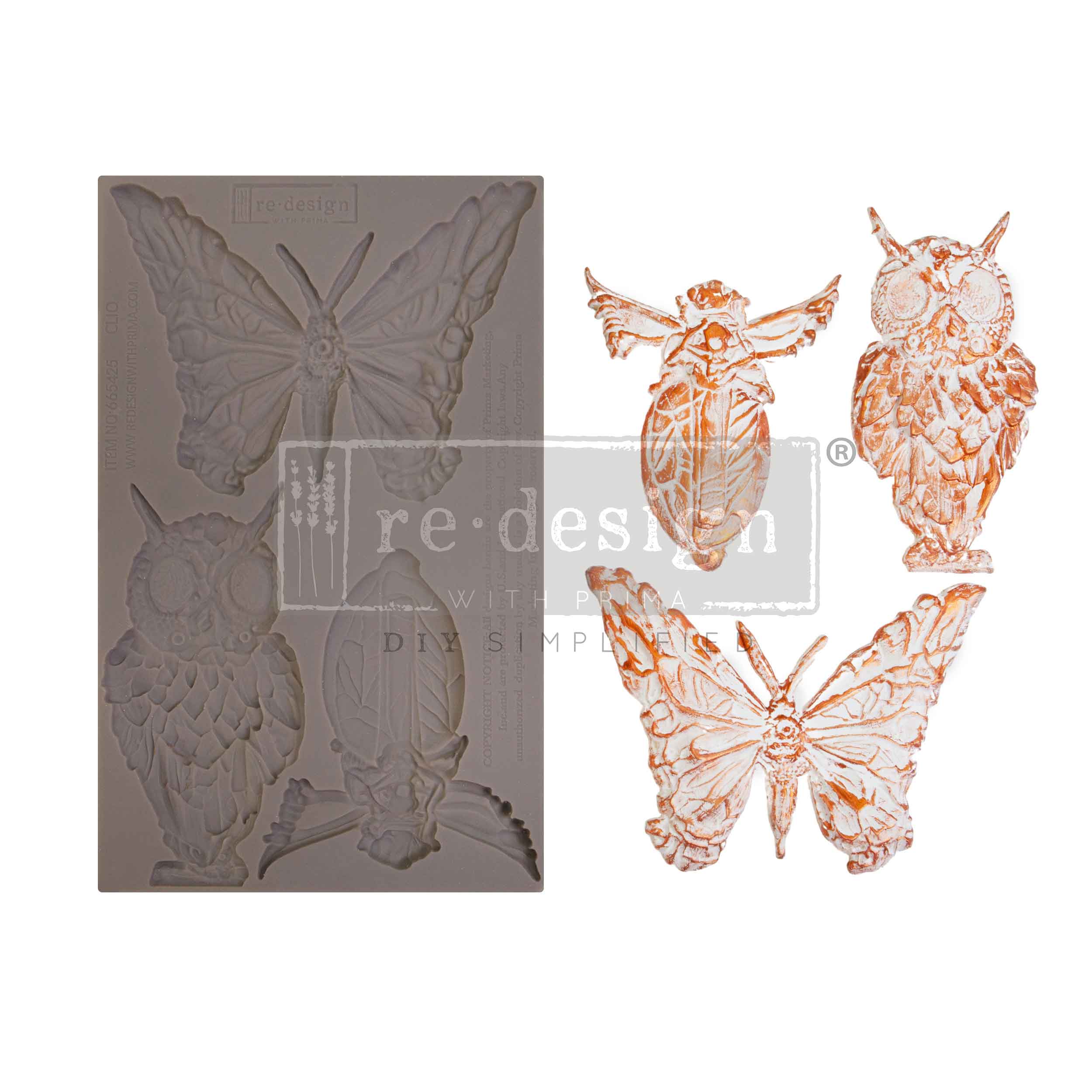 Decor Moulds® – Clio – 1 pc, 5″x8″x8mm
