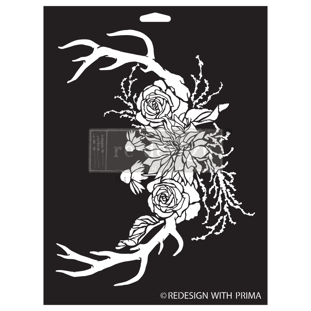 Decor Stencils® – Wildwood Cabin – 1 pc, sheet size 9″x12″