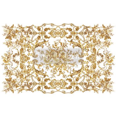 Decor Transfers® Kacha – Orleans – total sheet size 24″x35″, cut into 3 sheets