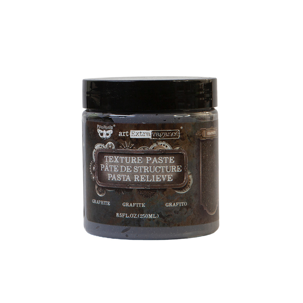 Art Extravagance- Texture Paste – Graphite 8.45oz (250ml)